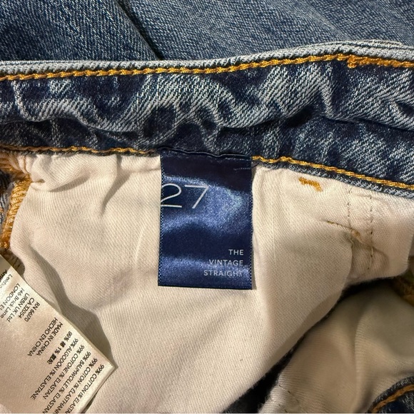 Pilcro The Vintage Straight Leg Jeans with Distressed Details - Picture 7 of 10